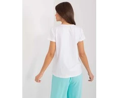 Basic Feel Good Marškinėliai-RV-TS-9637.39-balti