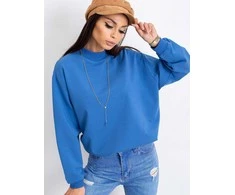 Basic Feel Good Megztinis-RV-BL-5185.73P-tamsiai mėlynas