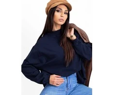 Basic Feel Good Megztinis-RV-BL-5185.84P-tamsiai mėlynas