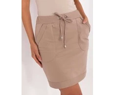 Basic Feel Good Spódnica-RV-SD-3726-1.06-ciemny bezowy