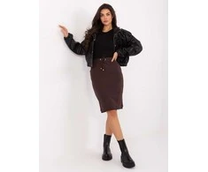 Basic Feel Good Spódnica-RV-SD-4793-1.32-ciemny ruda