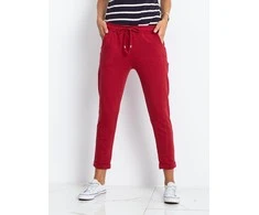 Basic Feel Good Sportinės kelnės-RV-DR-3589.06X-bordo