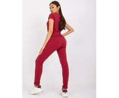 Basic Feel Good Sportinės kelnės-RV-DR-3589.06X-bordo