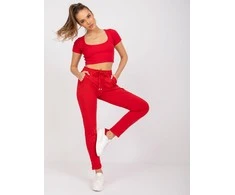Basic Feel Good Sportinės kelnės-RV-DR-3589.08X-raudona