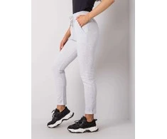 Basic Feel Good Sportinės kelnės - RV-DR-3698.06X - šviesiai pilkos