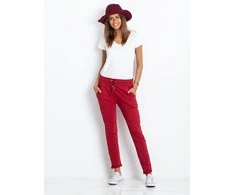 Basic Feel Good Sportinės kelnės-RV-DR-3698.09X-bordo