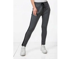Basic Feel Good Sportinės kelnės - RV-DR-5371.38P - tamsiai pilkos