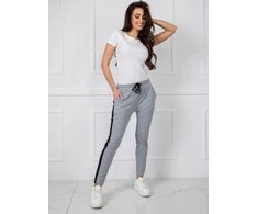Basic Feel Good Sportinės kelnės - RV-DR-5371.38P - pilkos spalvos
