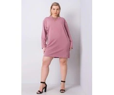 Basic Feel Good Suknelė-RV-SK-6321.93-tamsiai rožinė