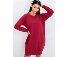 Basic Feel Good Suknelė-RV-TU-5184.93P-bordo