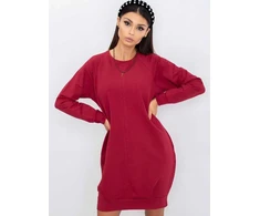 Basic Feel Good Suknelė-RV-TU-5184.93P-bordo