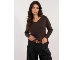 Basic Feel Good Sweter-IT-SW-0810.08P-ciemny ruda