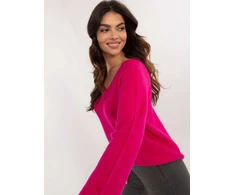 Basic Feel Good Sweter-IT-SW-0810.08P-fuksjowy
