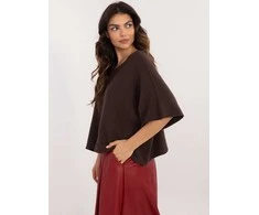 Basic Feel Good Sweter-IT-SW-0811.82P-ciemny ruda