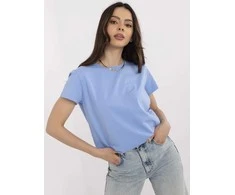 Basic Feel Good T-shirt-CLM-TS-1640.87-mėlyna