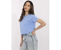 Basic Feel Good T-shirt-CLM-TS-1640.87-mėlyna