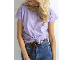 Basic Feel Good Marškinėliai-RV-BZ-4622.28-šviesiai violetinė