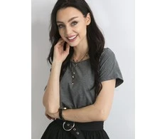 Basic Feel Good Marškinėliai-RV-BZ-4622.43-tamsiai pilki