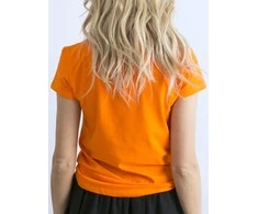 Basic Feel Good Marškinėliai-RV-TS-4623.08-oranžiniai