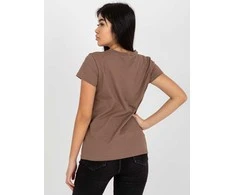 Basic Feel Good Marškinėliai-RV-TS-4623.40-rudi