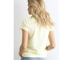 Basic Feel Good Marškinėliai-RV-TS-4623.93-šviesiai geltoni