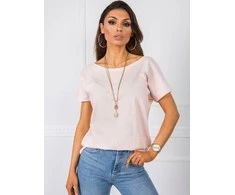 Basic Feel Good Marškinėliai-RV-TS-4662.04X-šviesiai rožinė
