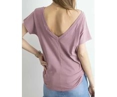 Basic Feel Good Marškinėliai-RV-TS-4662.35P-tamsiai rožinė