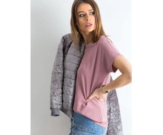 Basic Feel Good Marškinėliai-RV-TS-4662.35P-tamsiai rožinė