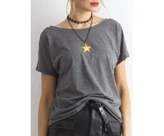 Basic Feel Good Marškinėliai-RV-TS-4662.37P-tamsiai pilki