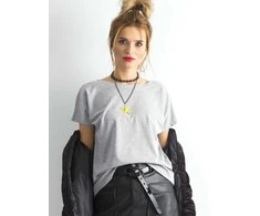 Basic Feel Good Marškinėliai-RV-TS-4662.39P-pilka