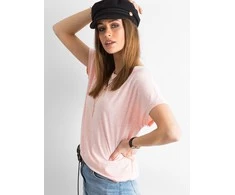 Basic Feel Good Marškinėliai-RV-TS-4662.86-šviesiai rožinė