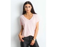 Basic Feel Good Marškinėliai-RV-TS-4832.02P-šviesiai rožinė