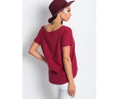 Basic Feel Good Marškinėliai-RV-TS-4832.16P-bordo