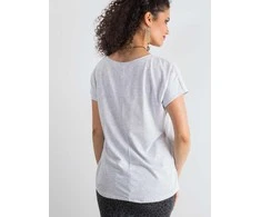 Basic Feel Good Marškinėliai-RV-TS-4832.27P-šviesiai pilka