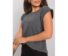 Basic Feel Good Marškinėliai-RV-TS-4833.43P-tamsiai pilki