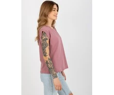 Basic Feel Good Marškinėliai-RV-TS-4833.52-tamsiai rožinė