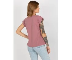Basic Feel Good Marškinėliai-RV-TS-4833.52-tamsiai rožinė