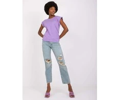 Basic Feel Good Marškinėliai-RV-TS-4833.67P-violetinė