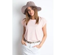 Basic Feel Good Marškinėliai-RV-TS-4833.90P-šviesiai rožinė