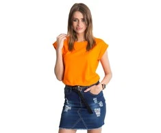 Basic Feel Good Marškinėliai-RV-TS-4833.94P-oranžiniai