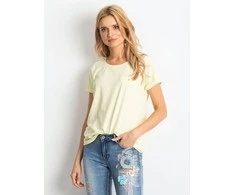 Basic Feel Good Marškinėliai-RV-TS-4838.13P-šviesiai geltoni