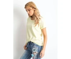 Basic Feel Good Marškinėliai-RV-TS-4838.13P-šviesiai geltoni