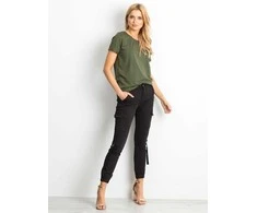 Basic Feel Good Marškinėliai-RV-TS-4838.18P-chaki