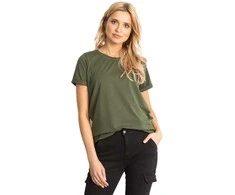 Basic Feel Good Marškinėliai-RV-TS-4838.18P-chaki