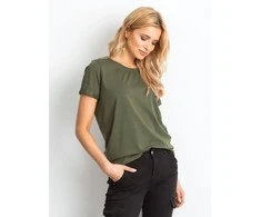 Basic Feel Good Marškinėliai-RV-TS-4838.18P-chaki