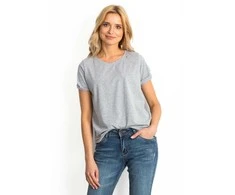 Basic Feel Good Marškinėliai-RV-TS-4838.42P-pilka