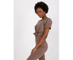Basic Feel Good Marškinėliai-RV-TS-4838.73P-rudi