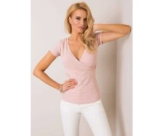 Basic Feel Good T-shirt-RV-TS-5636.03X-jasny rožinė