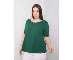 Basic Feel Good Marškinėliai-RV-TS-6330.92P-tamsiai žalia