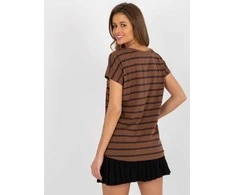 Basic Feel Good Marškinėliai-RV-TS-8567.56-rudi